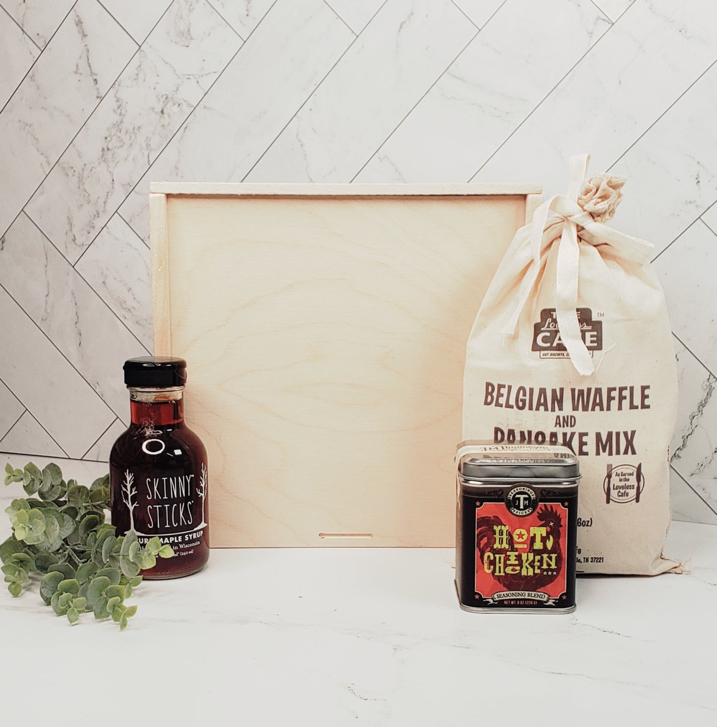 Nashville Hot Chicken and Waffles Gift Box