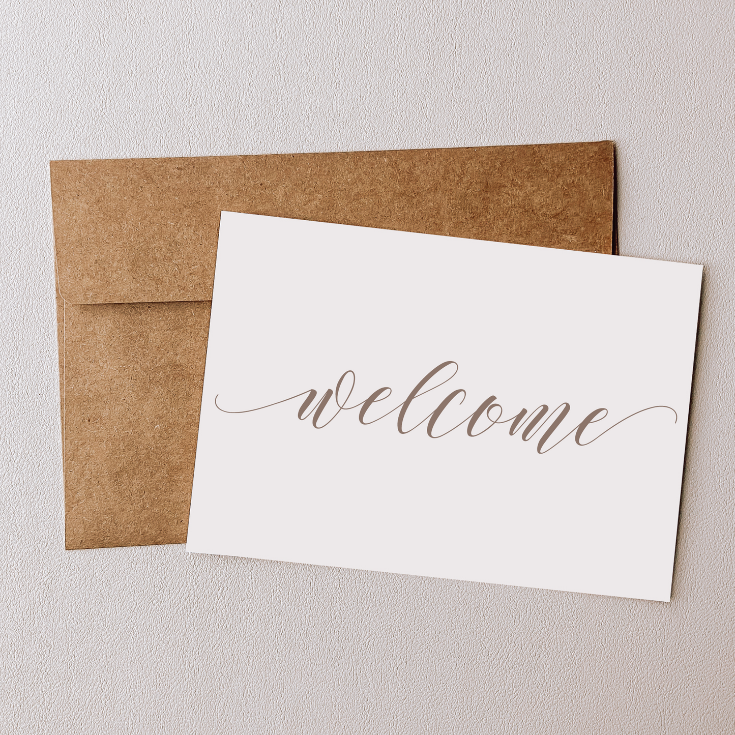 Welcome Greeting Card