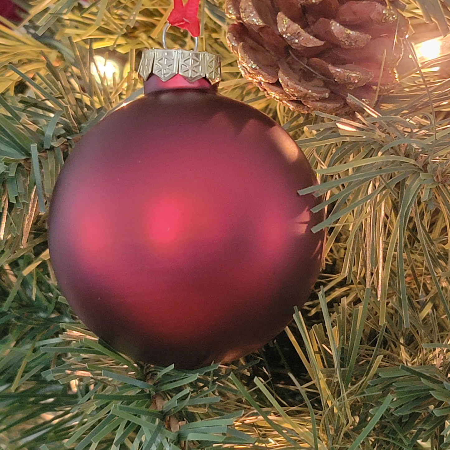 Personalized Christmas Bulb Ornament