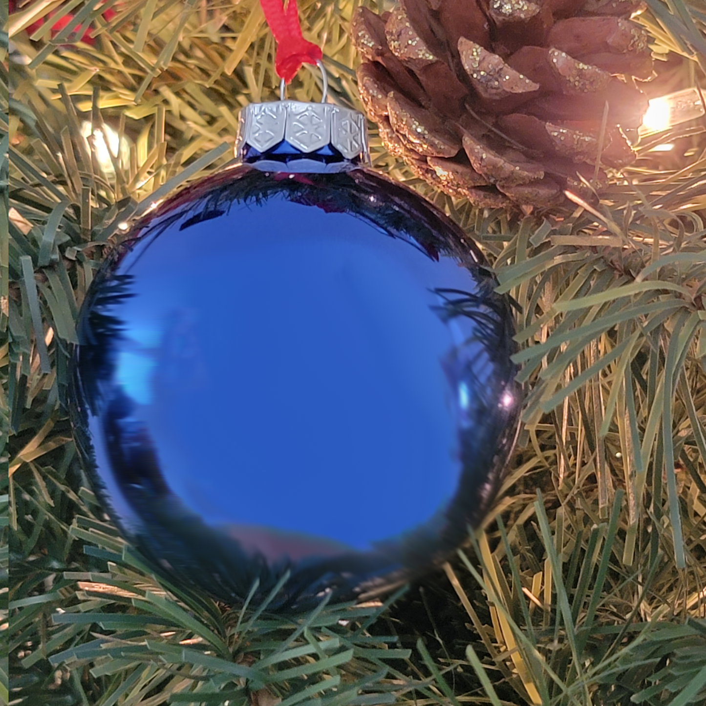 Personalized Christmas Bulb Ornament