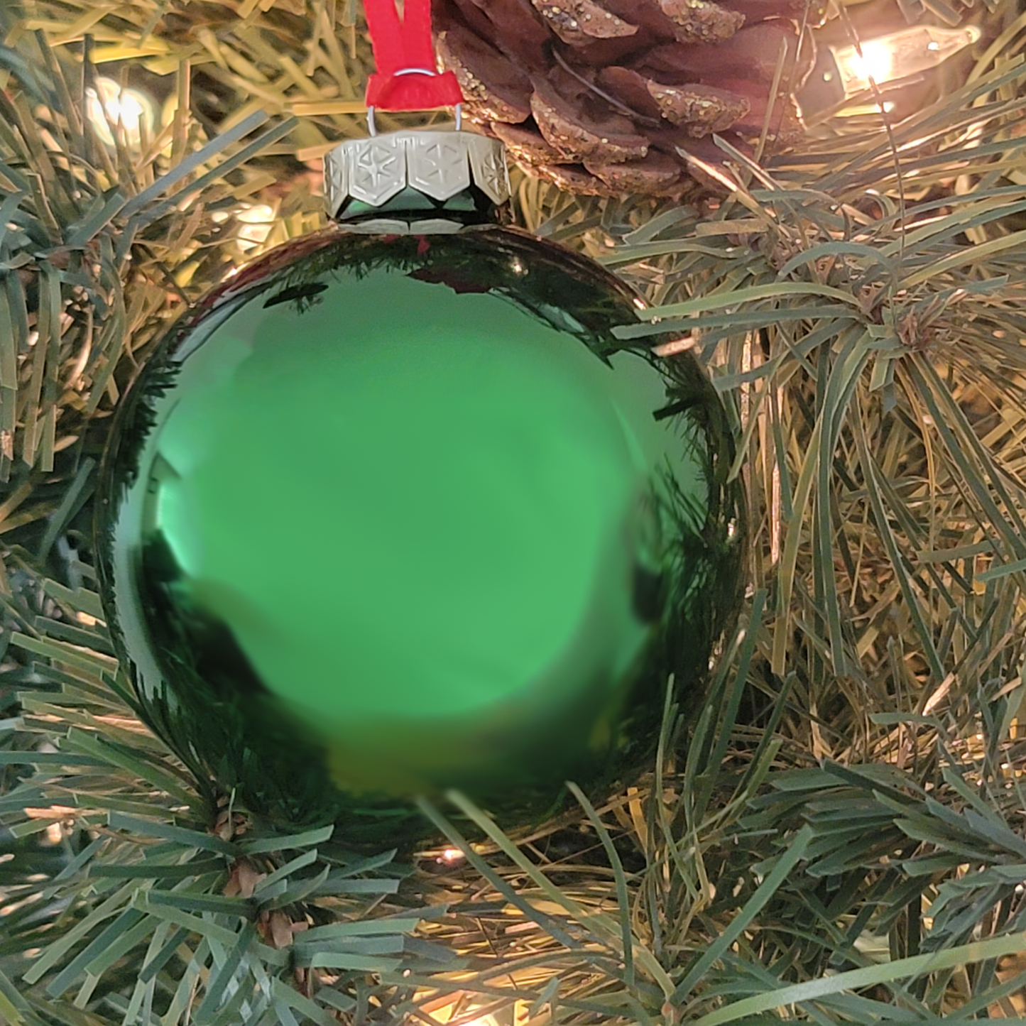 Personalized Christmas Bulb Ornament