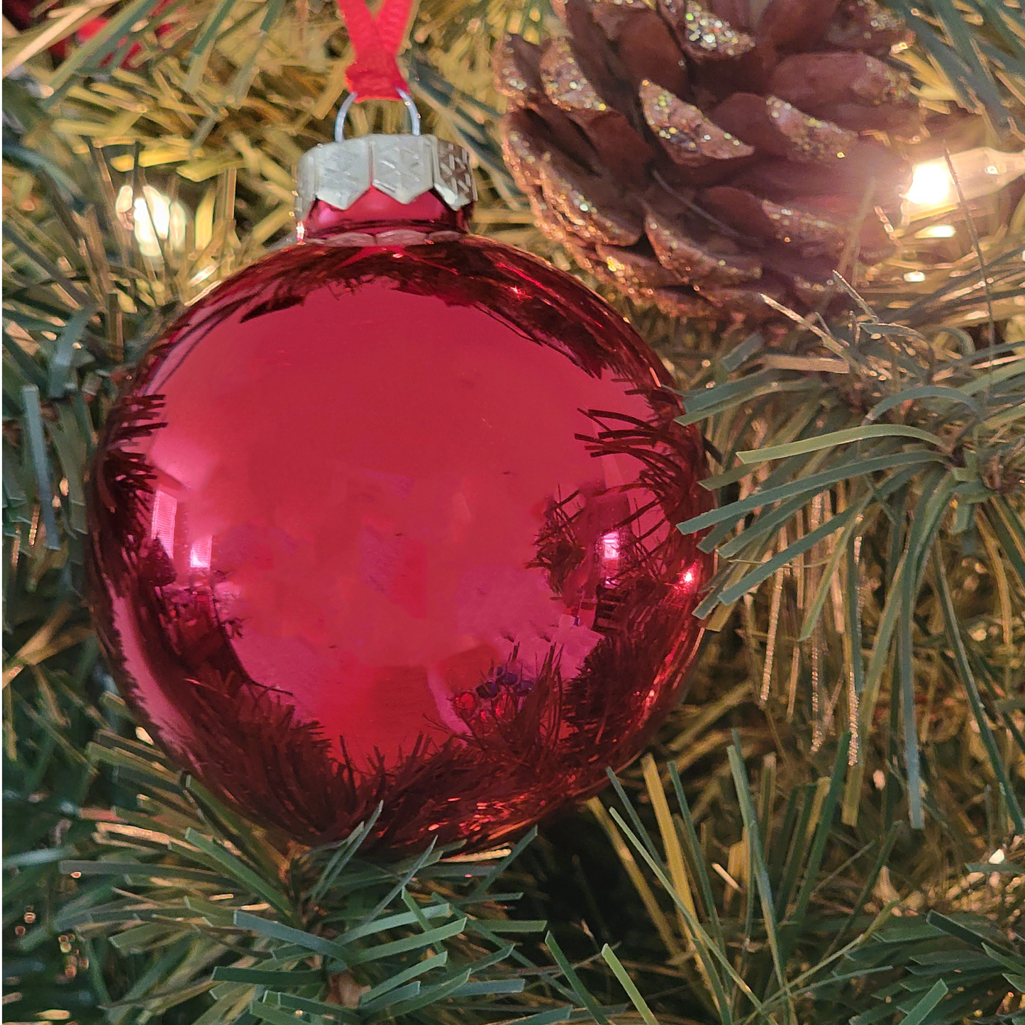 Personalized Christmas Bulb Ornament