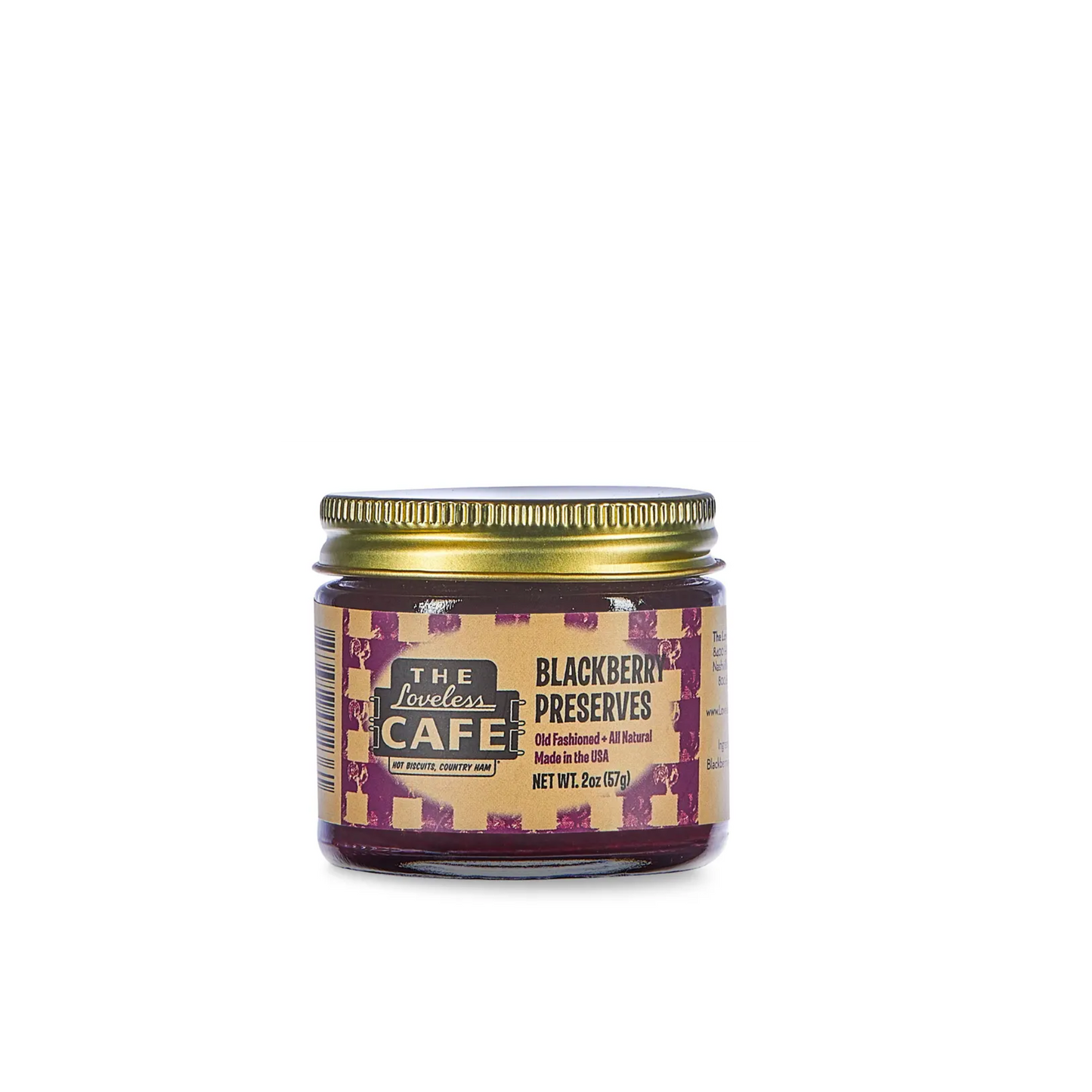 Loveless Cafe 2 oz Jam