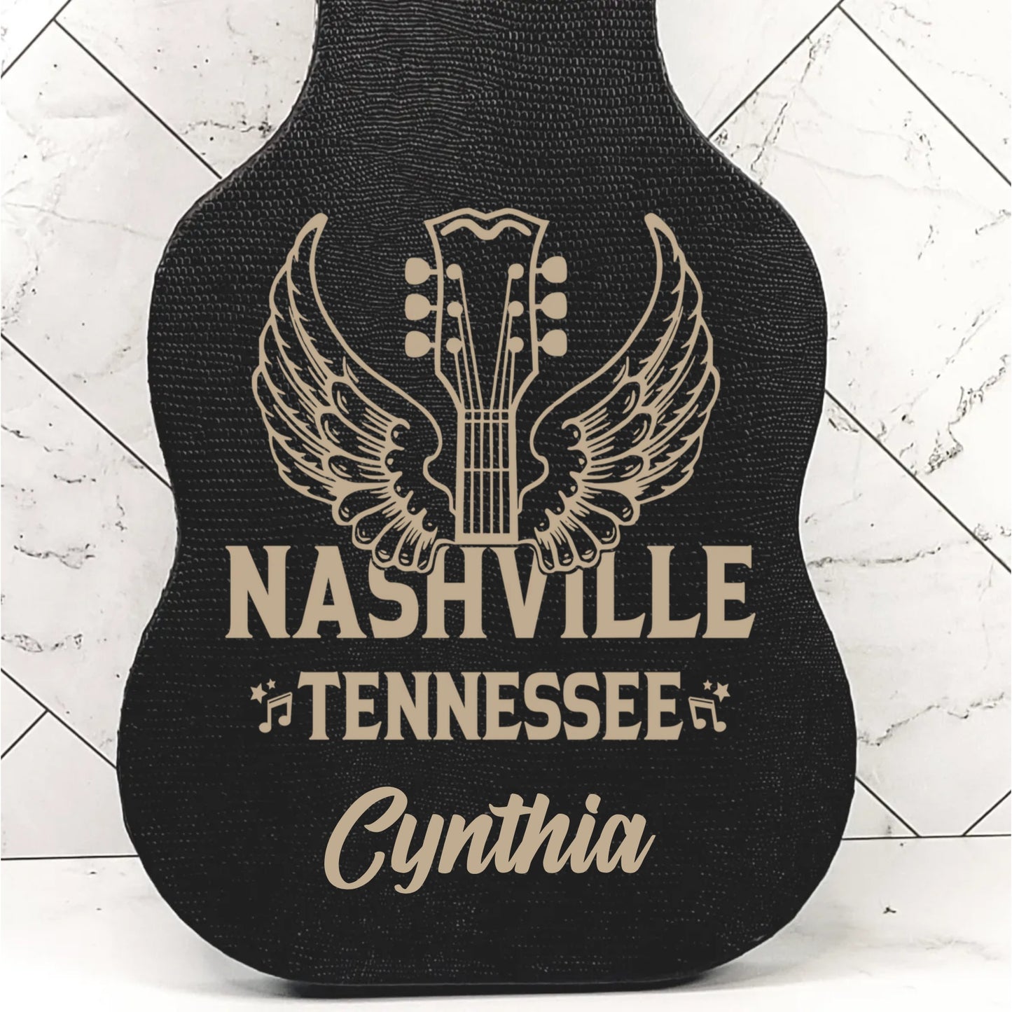 Engraved Guitar Gift Box