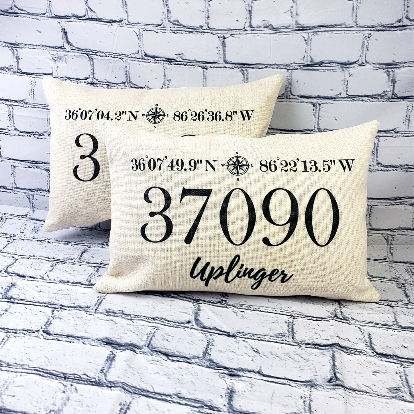 Zip Code Pillow