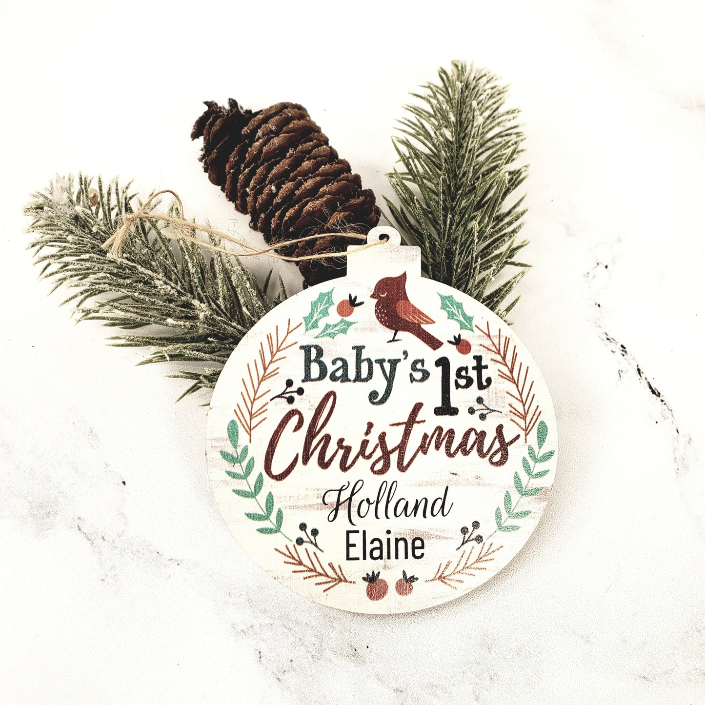 Baby's 1st Christmas Ornament