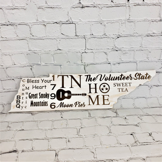 Tennessee Engraved Sign