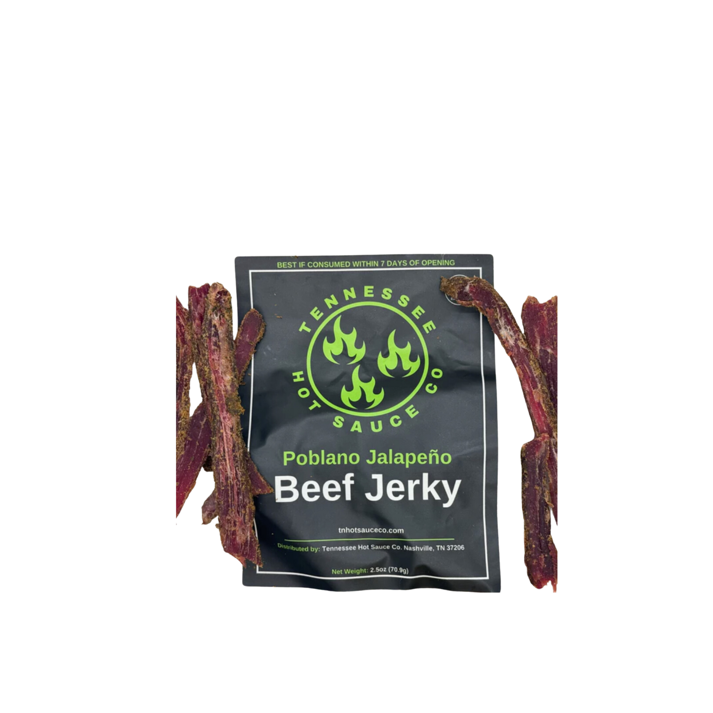 Beef Jerky - Poblano Jalapeno