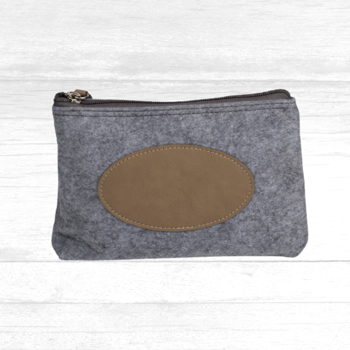 Flannel Zipper Pouch