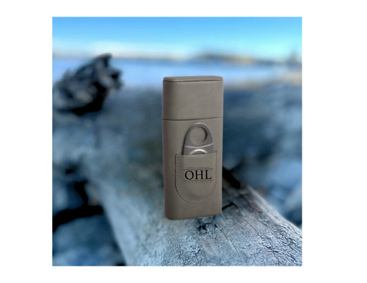 OHL Cigar Holder with Cutter
