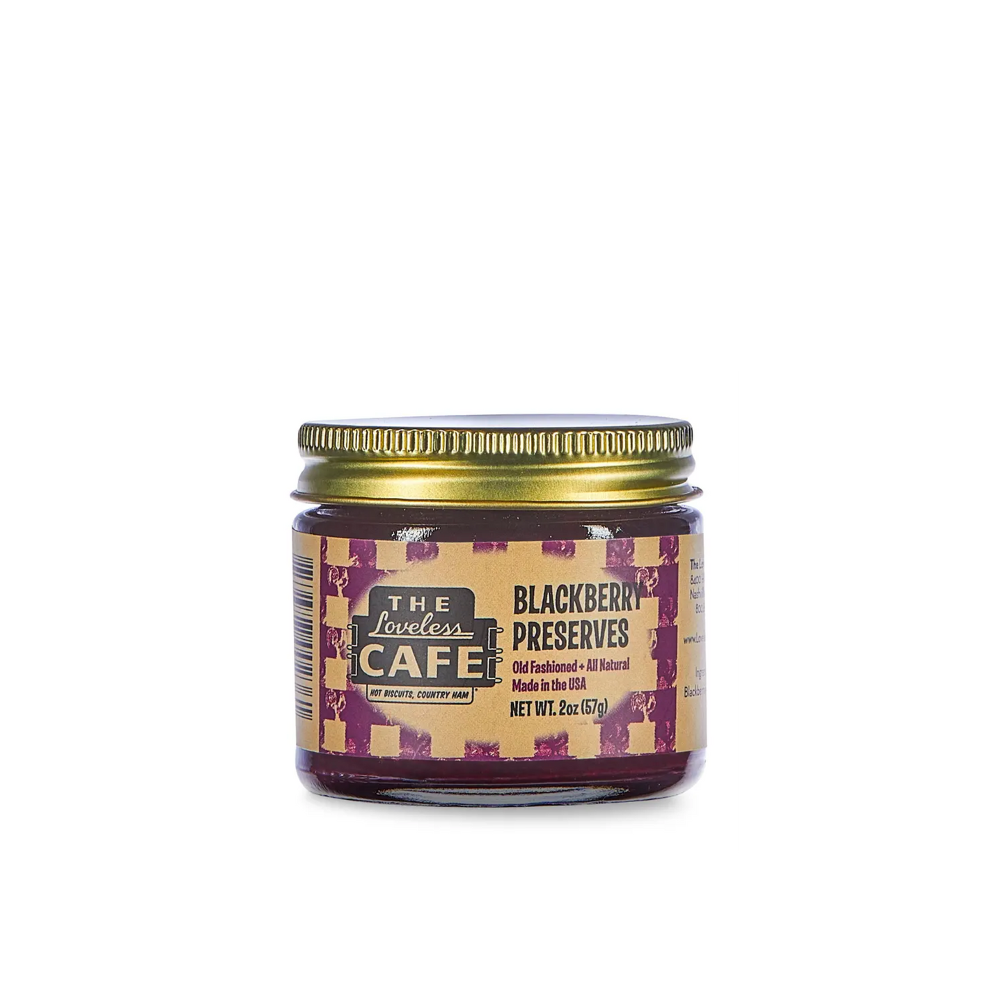 Loveless Cafe 2 oz Jam