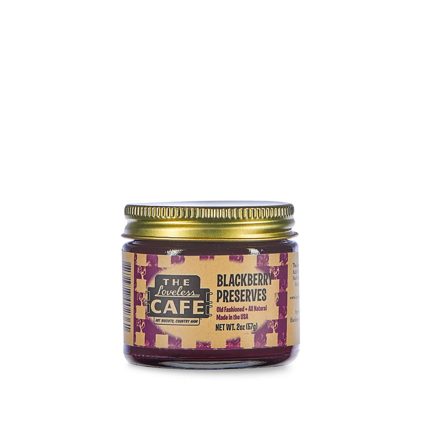 Loveless Cafe 2 oz Jam