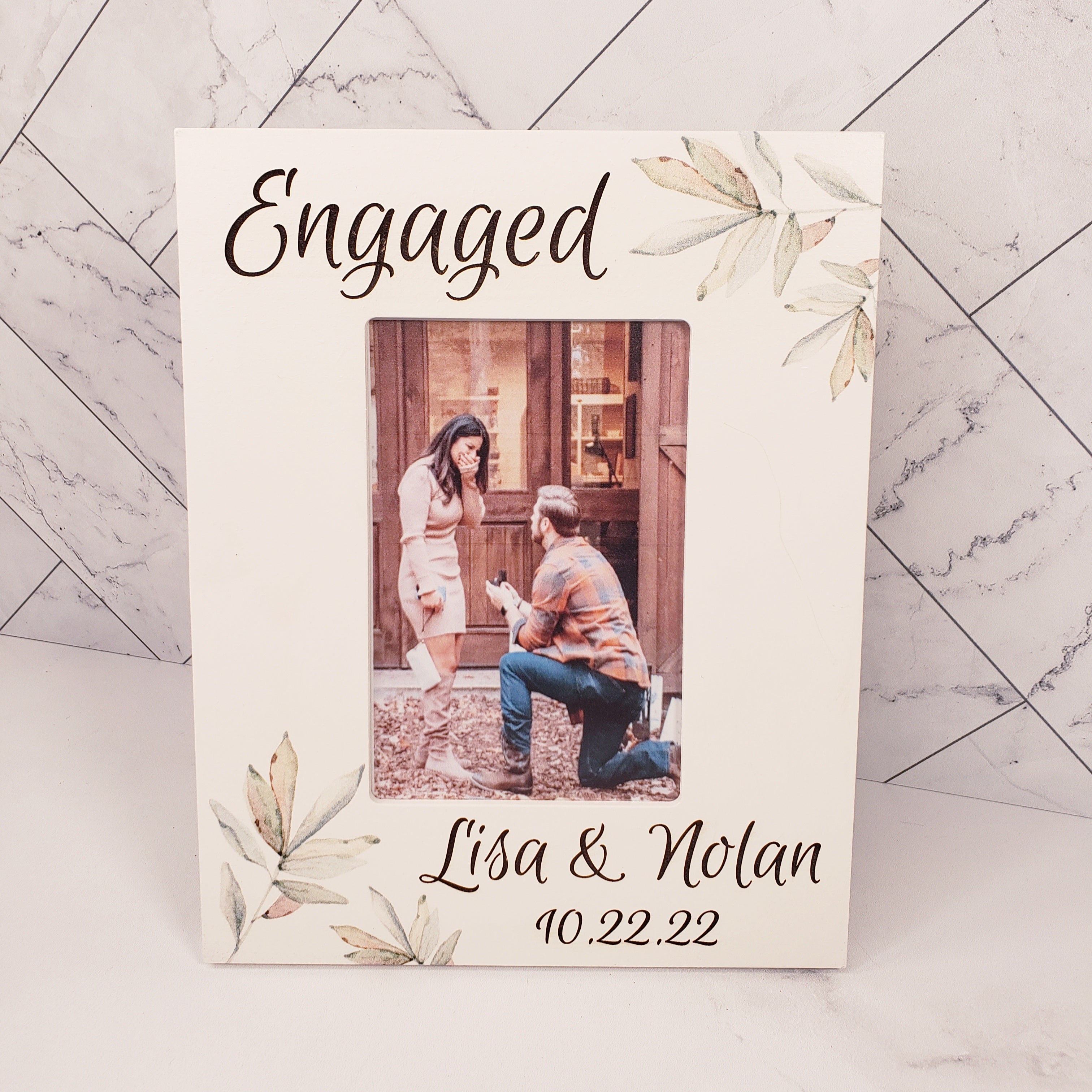 Engaged Photo Frame – Southern Gifting Company